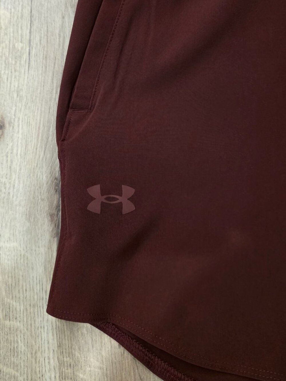 NWT Maroon Under Armour Unlined Shorts - Picture 6 of 8